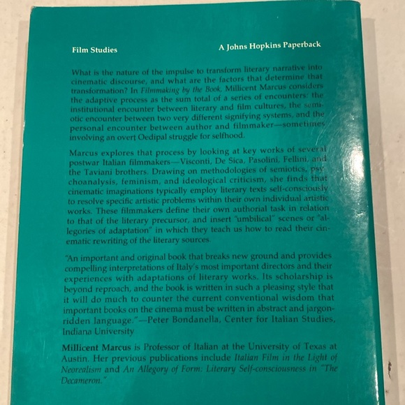 “Filmmaking by the Book,” Paperback - Picture 2 of 2